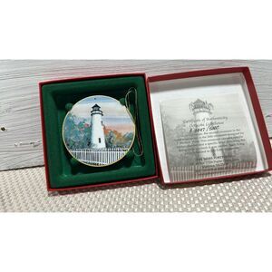P. Buckley Moss Lighthouse Ornament Ocracke Lighthouse 2nd in Series
